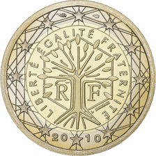 France, 2 Euro, 2010, Paris, Bi-Metallic, UNC, KM:1414