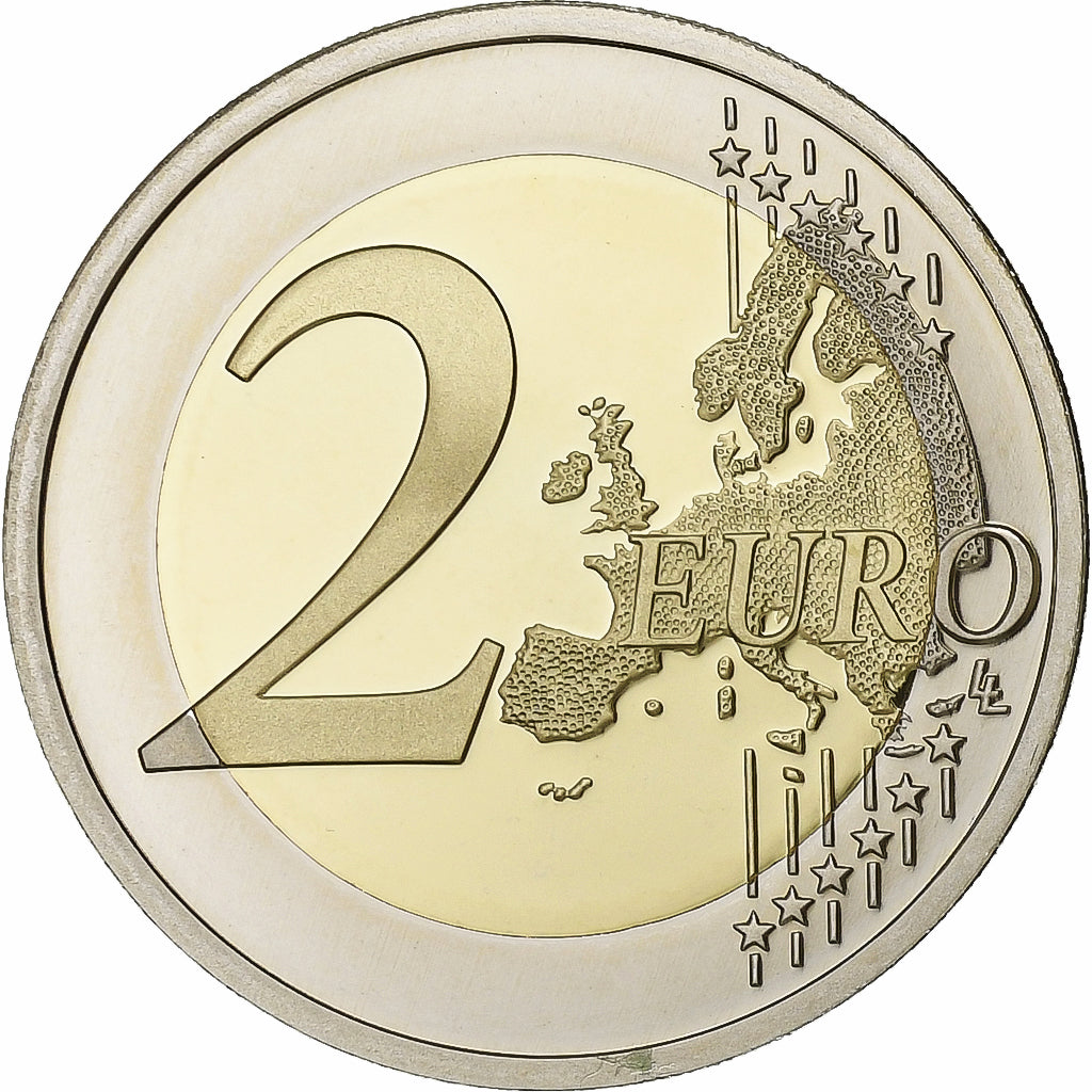 France, 2 Euro, 2010, Paris, Bi-Metallic, UNC, KM:1414