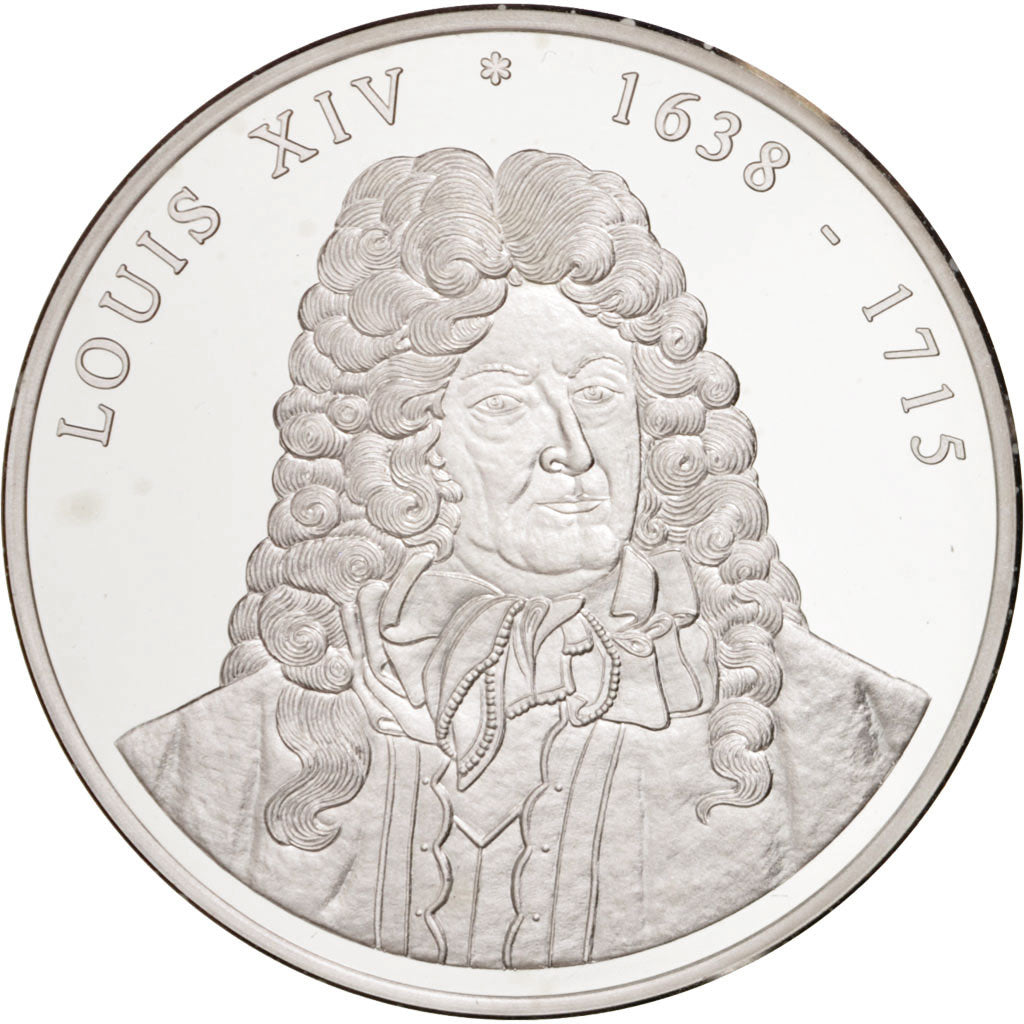 France, Medal, French Fifth Republic, History, MS(65-70), Silver