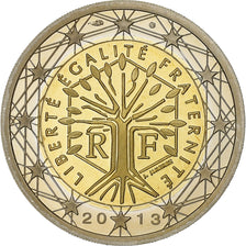 France, 2 Euro, 2013, Paris, Bimétallique, NEUF, KM:1414