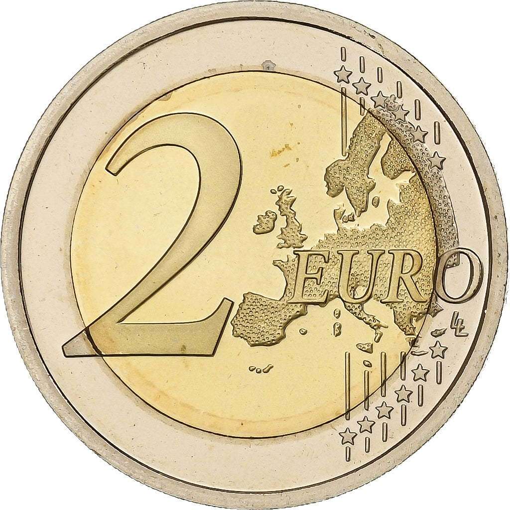 VATICAN CITY, Benedict XVI, 2 Euro, 2010, Rome, Bi-Metallic, UNC, KM:389