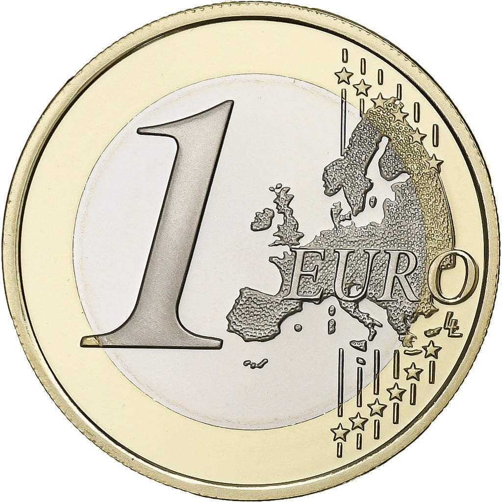 Francia, 1 Euro, 2014, Paris, Bi-metallico, UNC