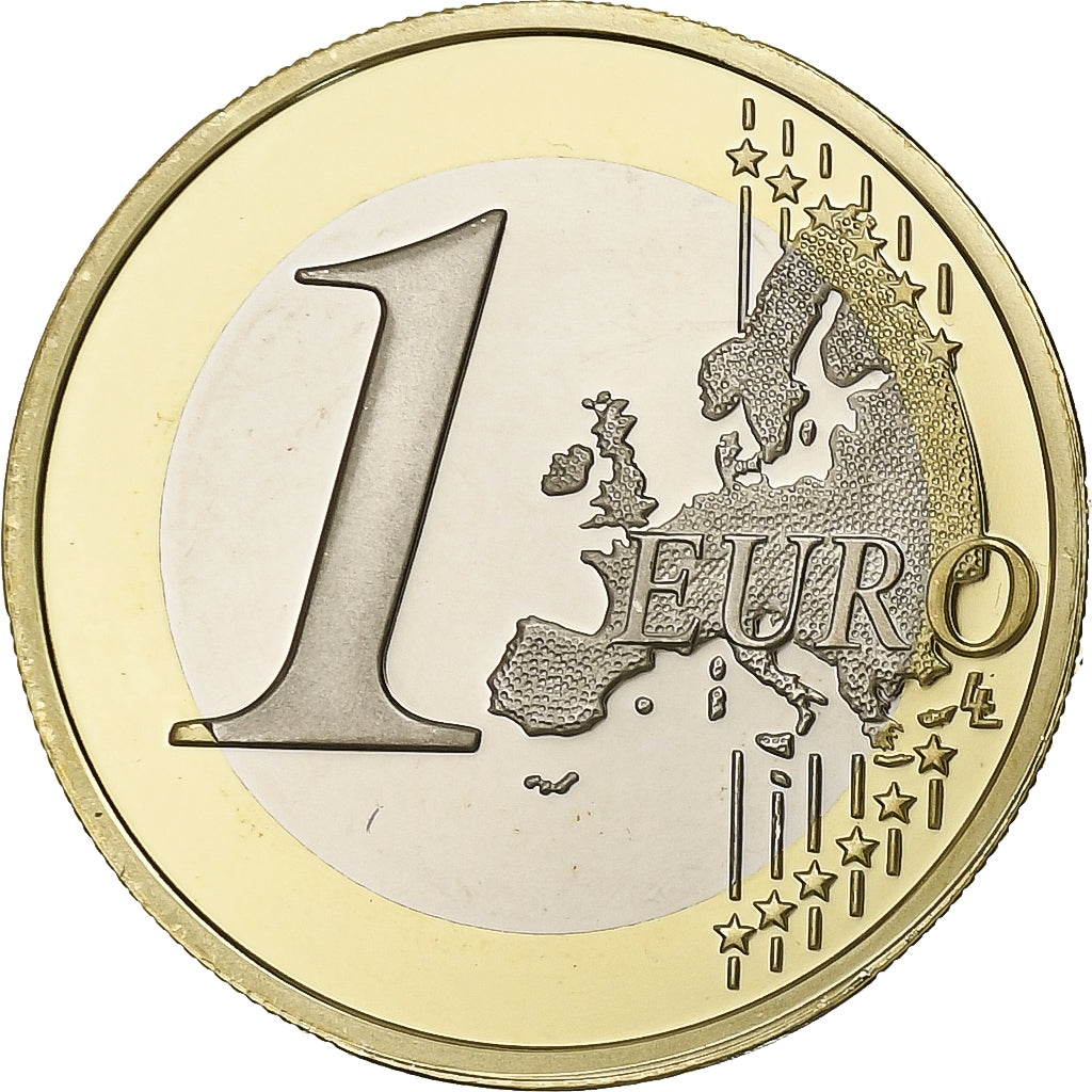 Francia, 1 Euro, 2009, Paris, Bi-metallico, UNC