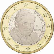 Vatikanstadt, 1 Euro, 2009, Rome, Bi-Metallic, UNC