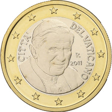 Cité du Vatican, 1 Euro, 2011, Rome, Bimétallique, NEUF