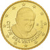 VATICAN CITY, Benedict XVI, 50 Euro Cent, 2009, Rome, Brass, UNC, KM:387