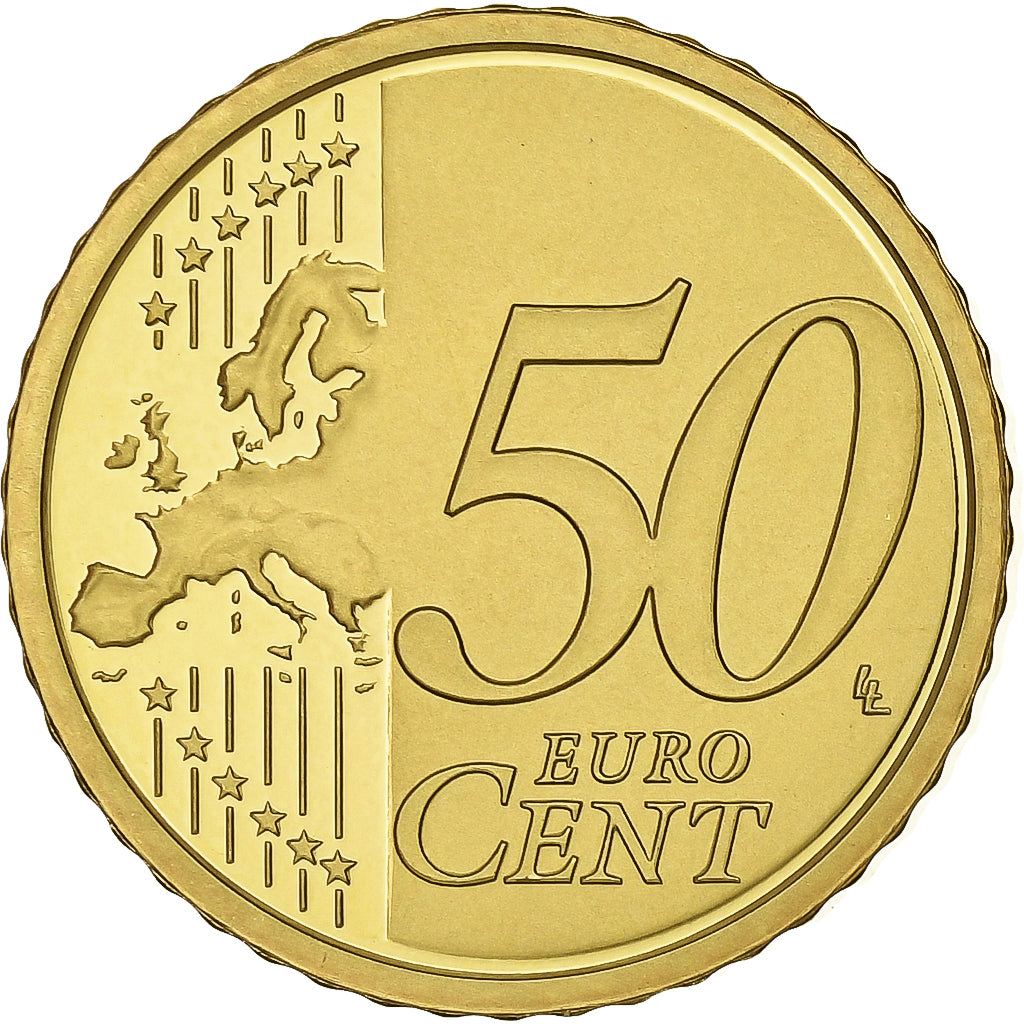VATICAN CITY, Benedict XVI, 50 Euro Cent, 2009, Rome, Brass, UNC, KM:387