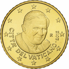 Vaticano, 50 Euro Cent, Pape Benoit XVI, 2012, Rome, Latón, UNC