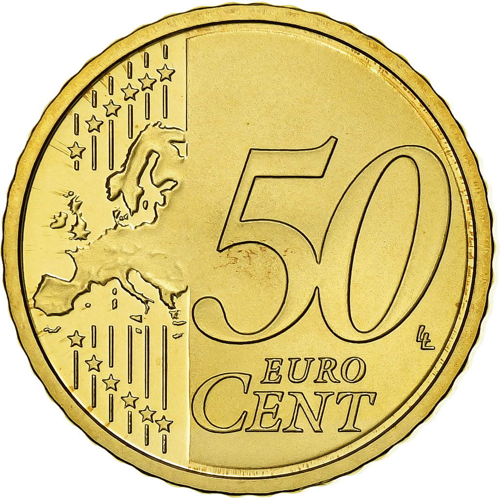 VATICAN CITY, Benedict XVI, 50 Euro Cent, 2013, Rome, Brass, UNC, KM:387