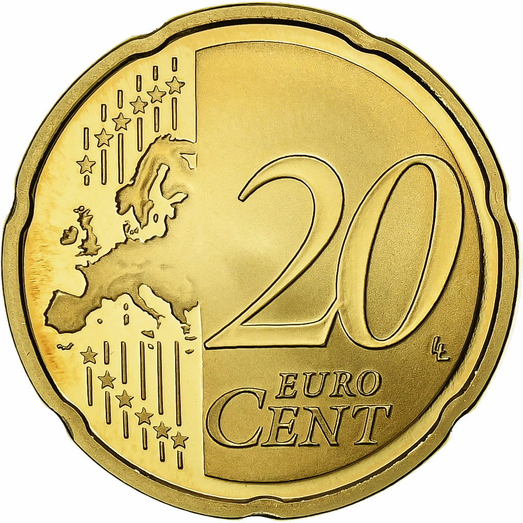 France, 20 Euro Cent, 2011, Paris, Brass, UNC, KM:1411