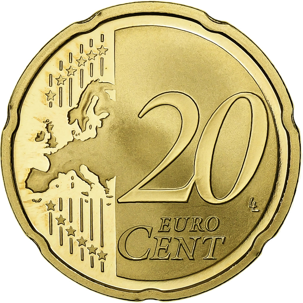 Francia, 20 Euro Cent, 2012, Paris, Ottone, UNC, KM:1411