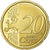 France, 20 Euro Cent, 2013, Paris, Brass, UNC, KM:1411