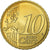 France, 10 Euro Cent, 2011, Paris, Brass, UNC, KM:1410