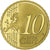 France, 10 Euro Cent, 2013, Paris, Brass, UNC, KM:1410