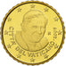 VATICAN CITY, Benedict XVI, 10 Euro Cent, 2009, Rome, Brass, UNC, KM:385
