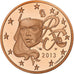 France, 5 Euro Cent, 2013, Paris, Copper Plated Steel, UNC, Gadoury:3