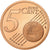 France, 5 Euro Cent, 2014, Copper Plated Steel, UNC