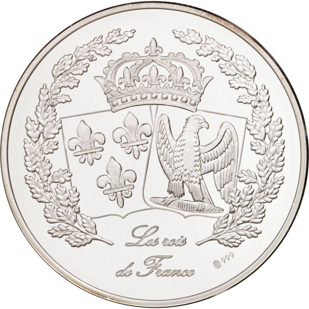 France, Medal, French Fifth Republic, History, MS(65-70), Silver