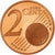 France, 2 Euro Cent, 2010, Paris, Copper Plated Steel, UNC, Gadoury:2