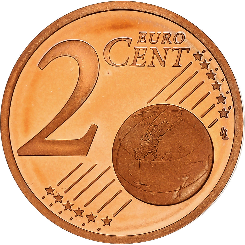 France, 2 Euro Cent, 2011, Paris, Copper Plated Steel, UNC, KM:1283