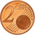 France, 2 Euro Cent, 2011, Paris, Copper Plated Steel, UNC, KM:1283