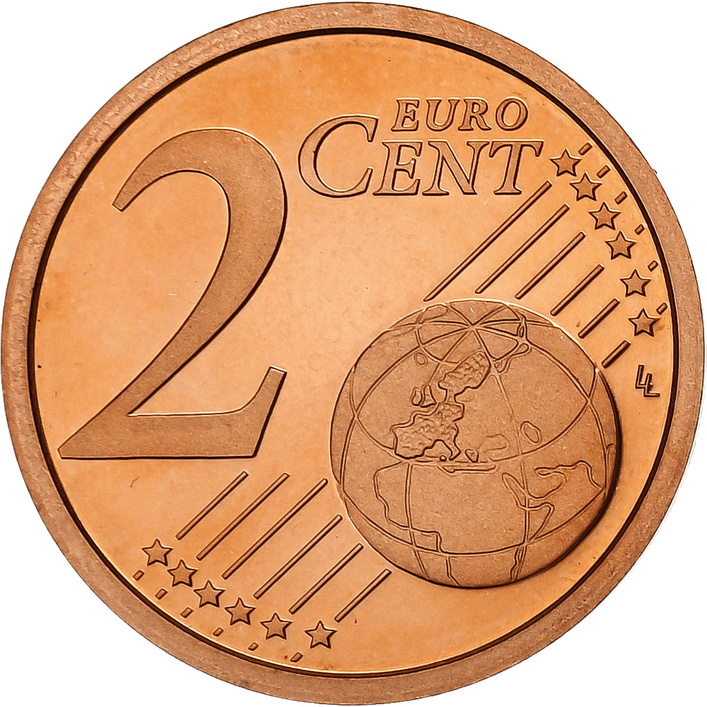 VATICAN CITY, Benedict XVI, 2 Euro Cent, 2009, Rome, Copper Plated Steel, UNC