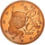 France, Euro Cent, 2009, Paris, Copper Plated Steel, UNC, Gadoury:1., KM:1282