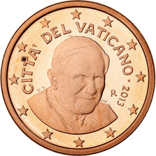 VATICAN CITY, Benedict XVI, Euro Cent, 2013, Rome, Copper Plated Steel, UNC