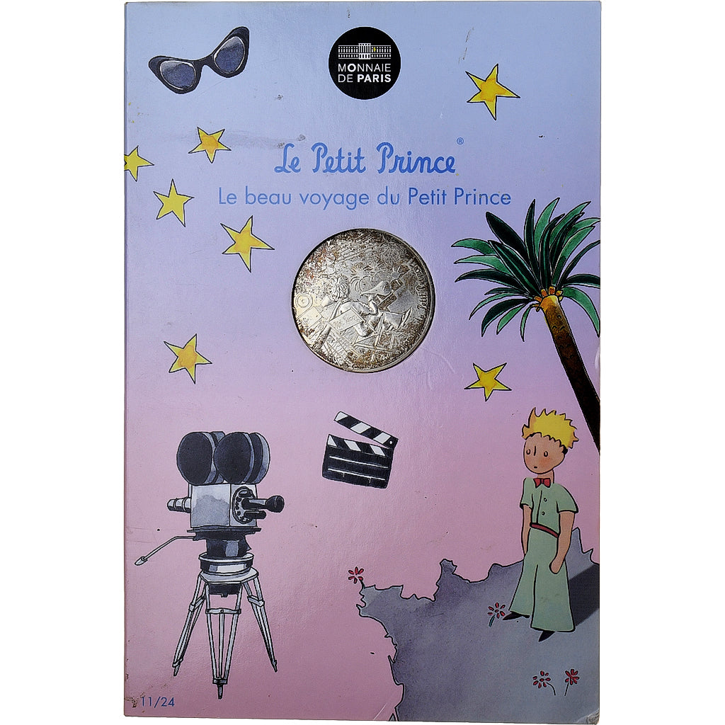 Francja, 10 Euro, Monnaie de Paris, Le beau voyage du Petit Prince, 11/24, 2016