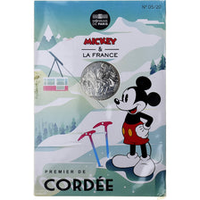 France, 10 Euro, Mickey Premier de cordée, N°05/20, 2018, Paris, Silver, UNC