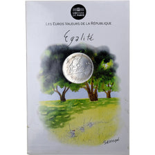 France, 10 Euro, Sempé Égalité Été, 2014, Argent, NEUF, Gadoury:EU718