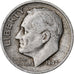 États-Unis, Dime, Roosevelt Dime, 1947, San Francisco, Argent, TTB, KM:195