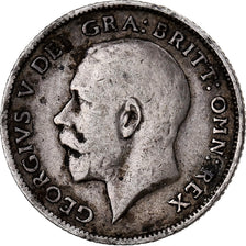 Great Britain, George V, 6 Pence, 1911, Silver, VF(30-35), KM:815