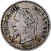 France, Napoleon III, 20 Centimes, 1867, Strasbourg, Silver, EF(40-45), Le