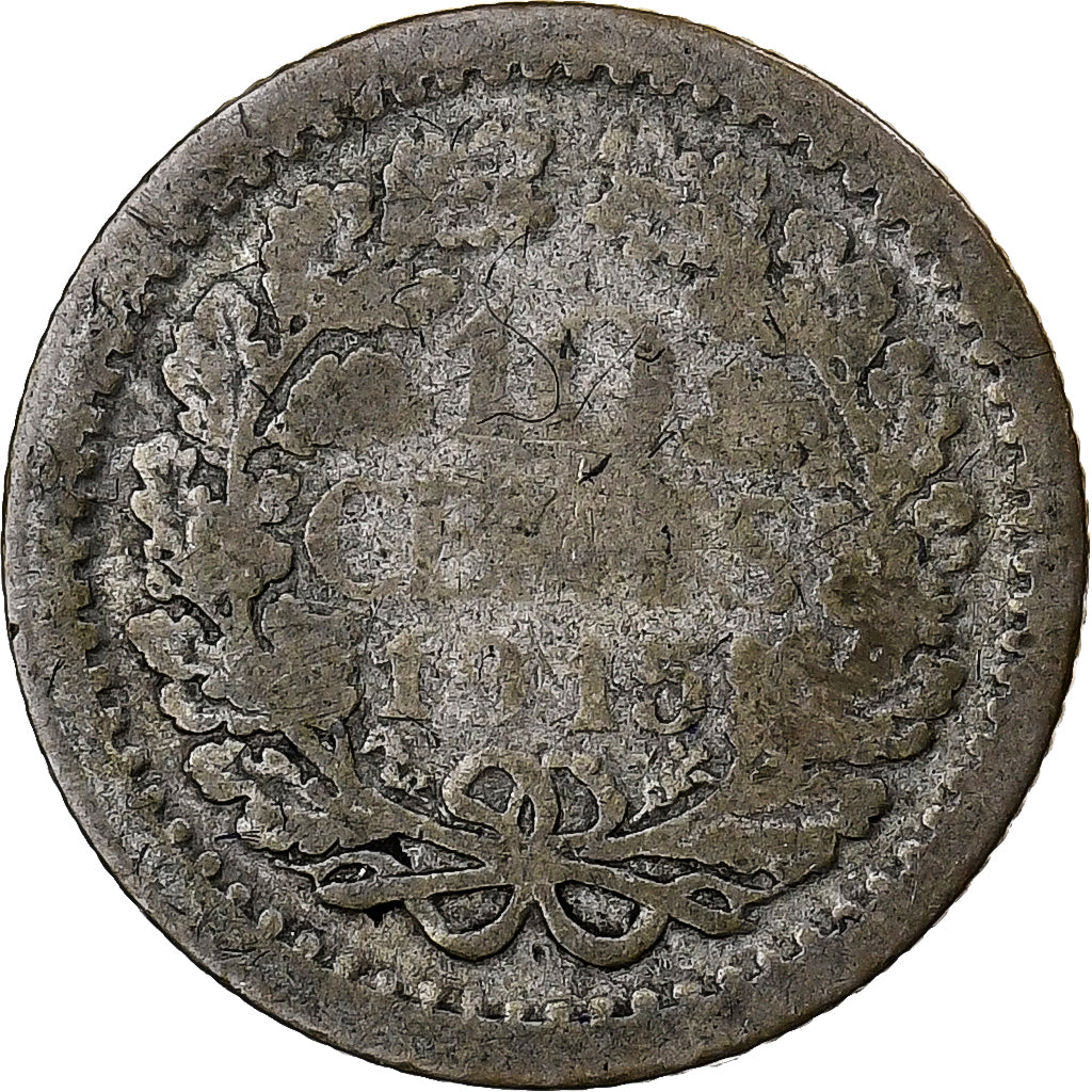 Nederland, Wilhelmina I, 10 Cents, 1915, Zilver, FR, KM:145