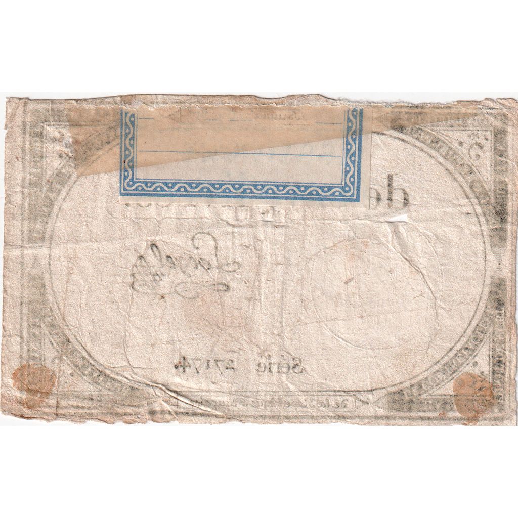 Frankreich, 5 Livres, 10 brumaire de l'an 2 - (31 octobre 1793), 27174, S