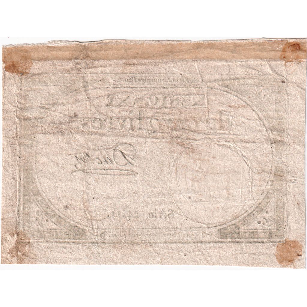 France, 5 Livres, 10 brumaire de l'an 2 - (31 octobre 1793), 24511, TTB