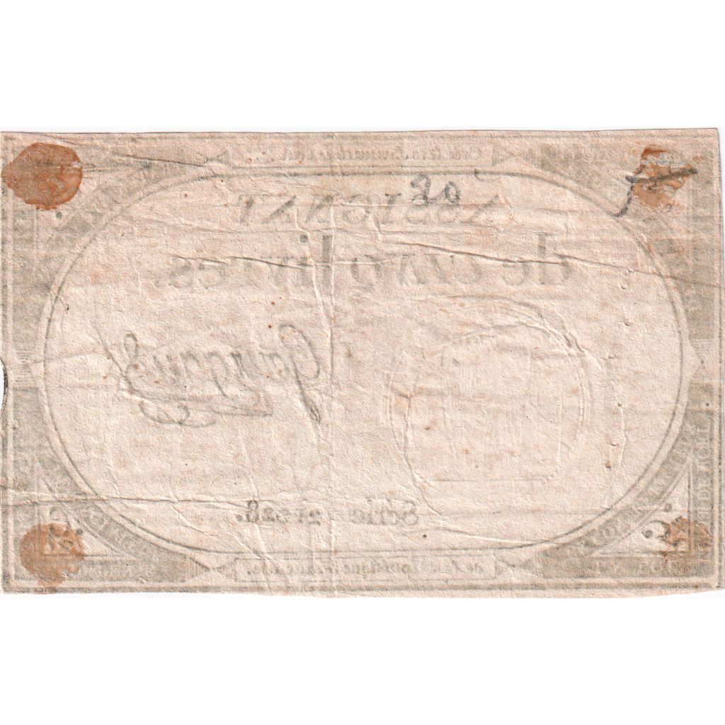 Frankrijk, 5 Livres, 10 brumaire de l'an 2 - (31 octobre 1793), 21028, TTB