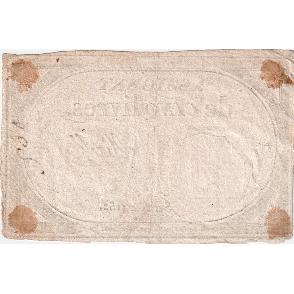 Francia, 5 Livres, 10 brumaire de l'an 2 - (31 octobre 1793), 24152, BB