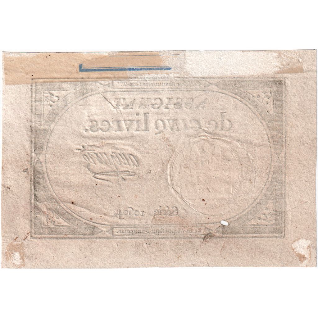 França, 5 Livres, 10 brumaire de l'an 2 - (31 octobre 1793), 10604, AU(55-58)