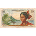 Antillas francesas, 10 Francs, MBC