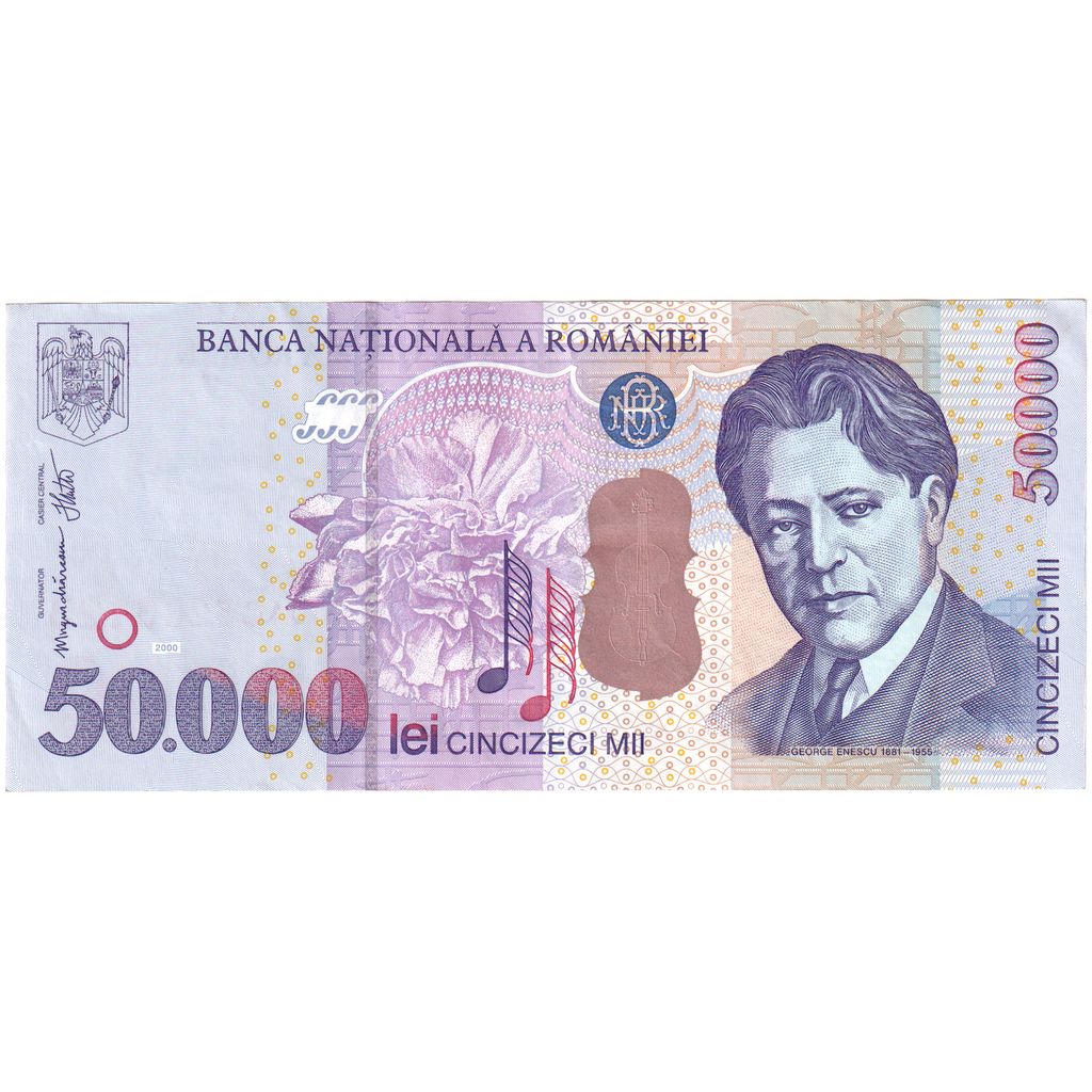 Romania, 50000 Lei, 2000, SPL-