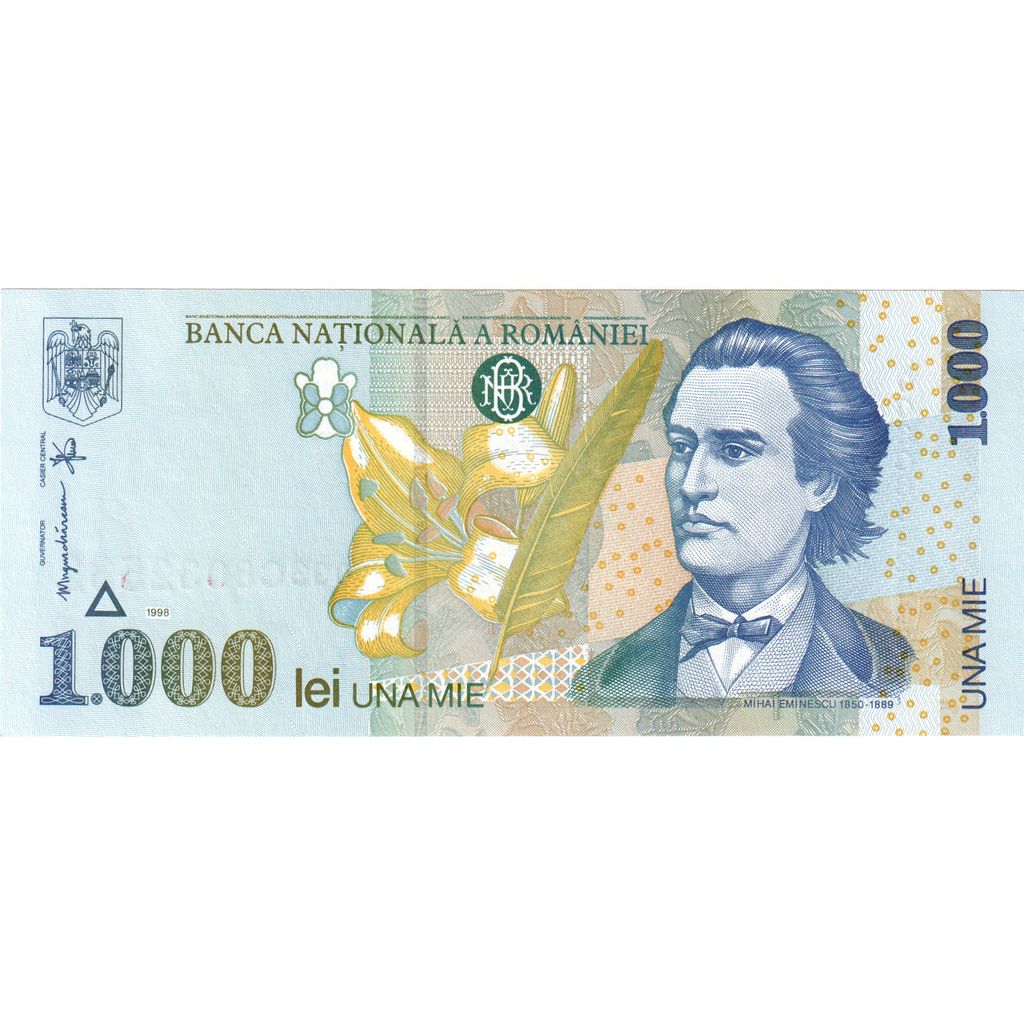 Rumunia, 1000 Lei, 1998, UNC(65-70)