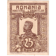 Rumänien, 25 Bani, 1917, UNZ
