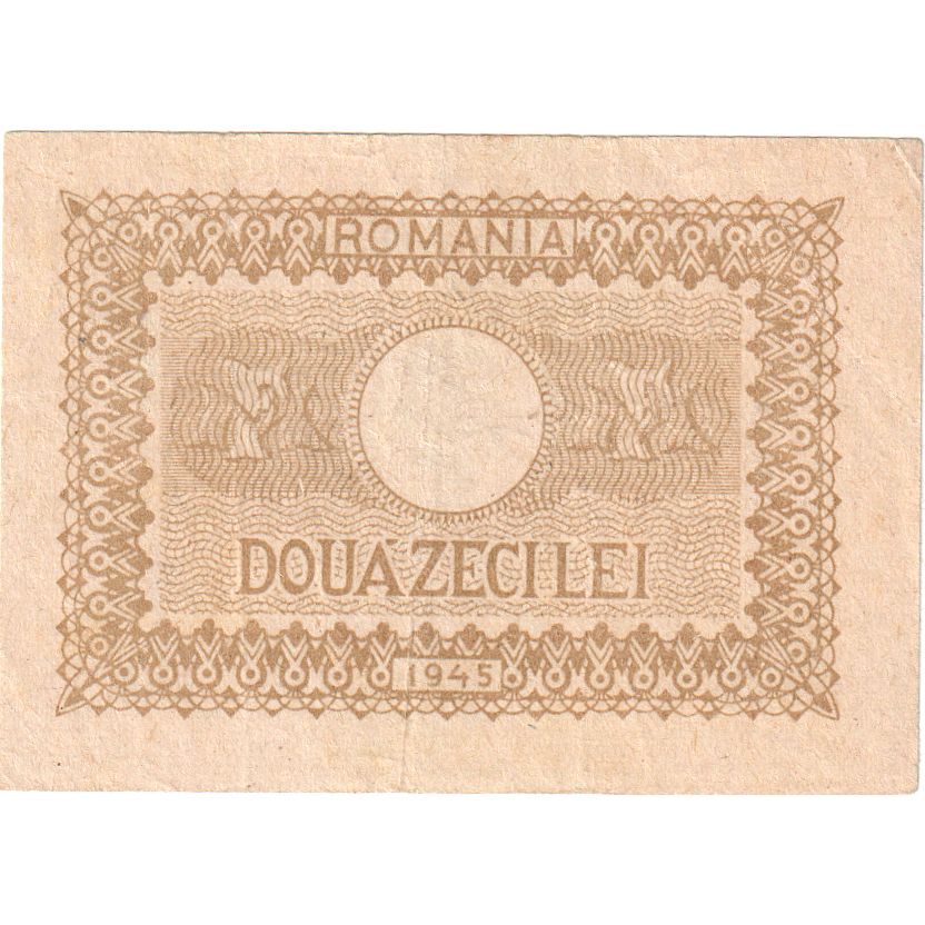 Rumunia, 20 Lei, 1945, EF(40-45)