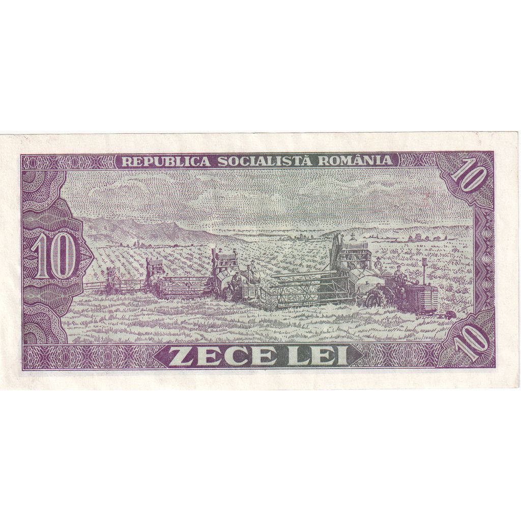Romania, 10 Lei, 1966, UNC(64)