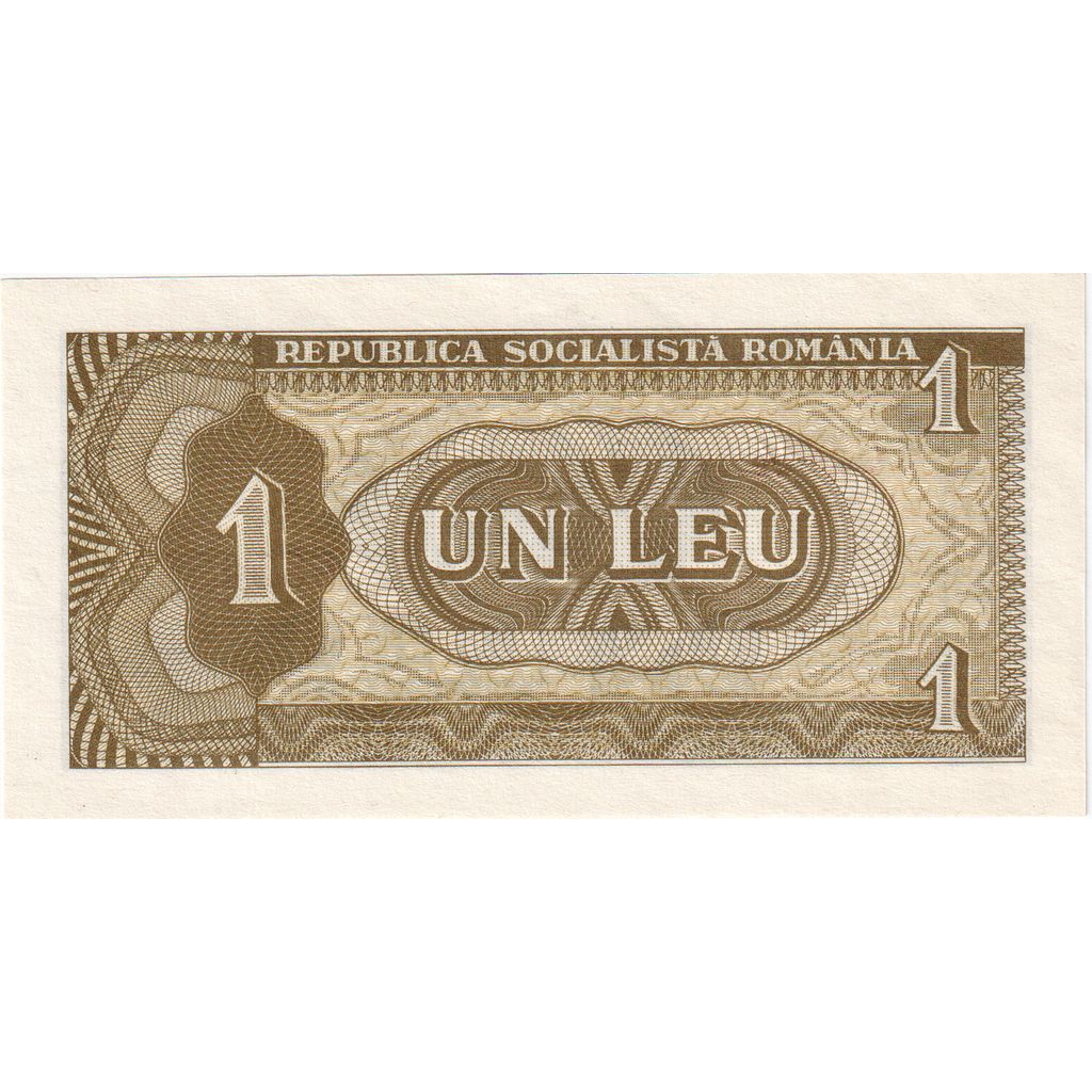 Roemenië, 1 Leu, 1966, NIEUW