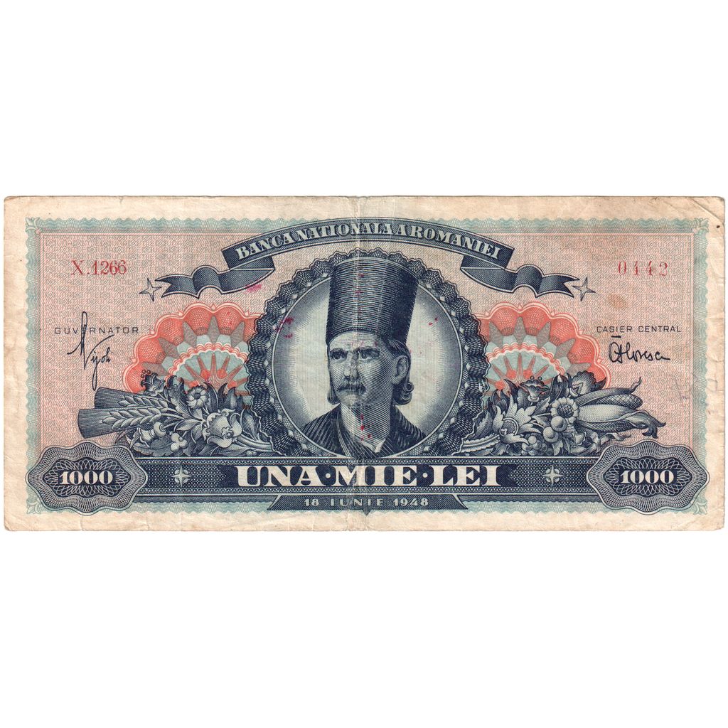 Romania, 1000 Lei, 1948-06-18, BB