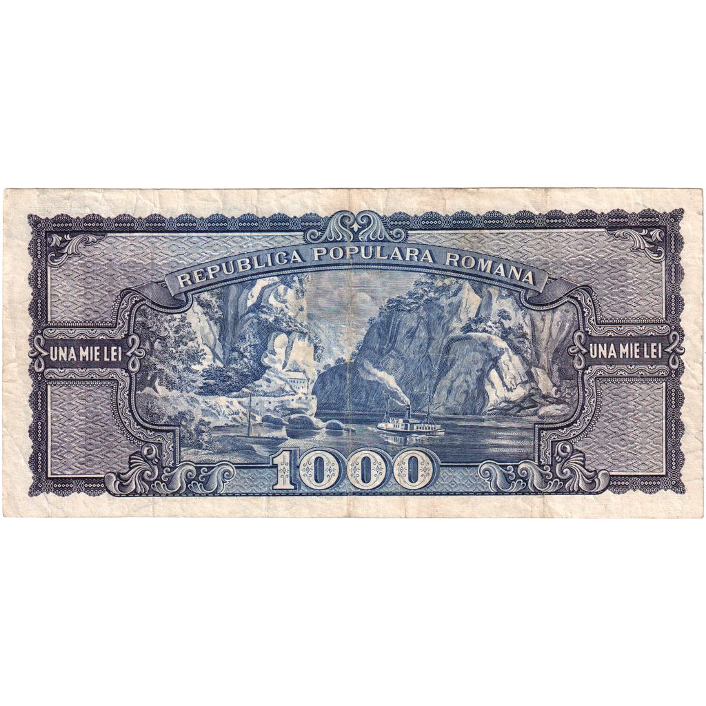 Romania, 1000 Lei, 1950-09-20, VF(30-35)