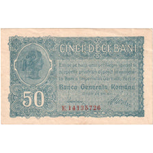 Rumanía, 50 Bani, Undated (1917), UNC